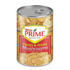Mega Prime Pieces & Stems Mushroom 425gr
